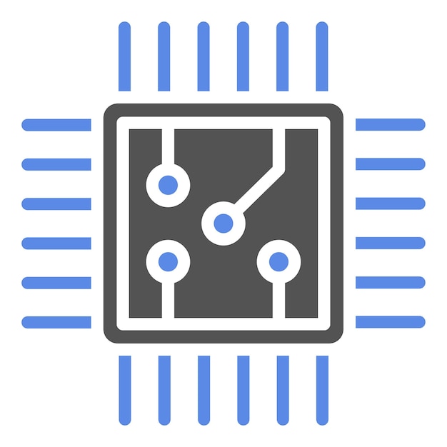 Vector 터 디자인 회로판 아이콘 스타일