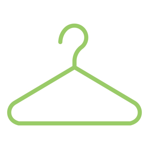 Vector vector design clothes hanger icon style