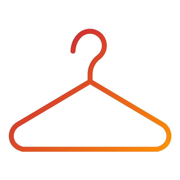 Vector vector design clothes hanger icon style