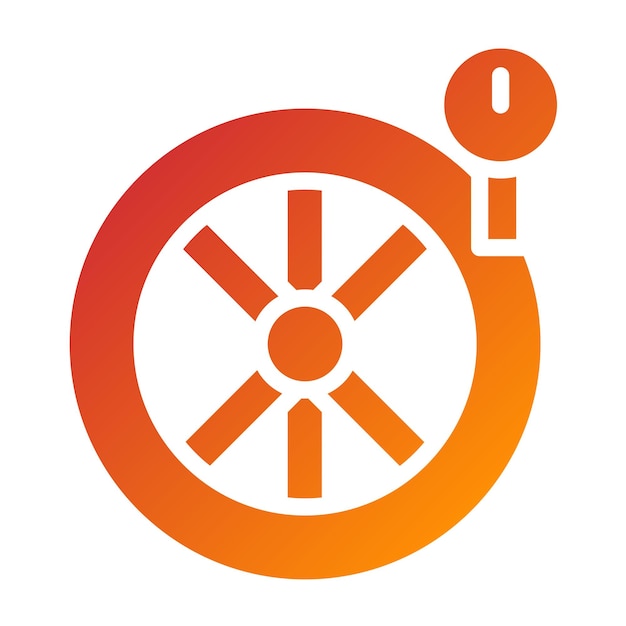 Vector vector design tire maintenance icon style