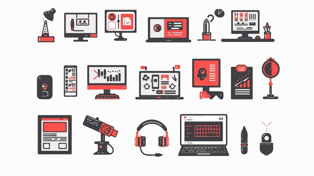 Vector DevOps Icons Collection