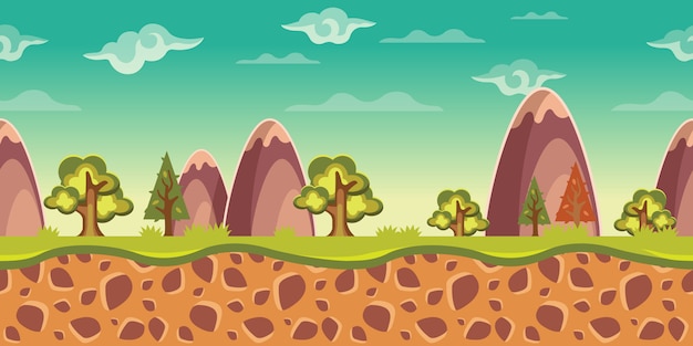 Vector game background