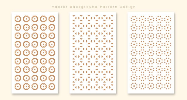 Vector vector geometric background pattern design