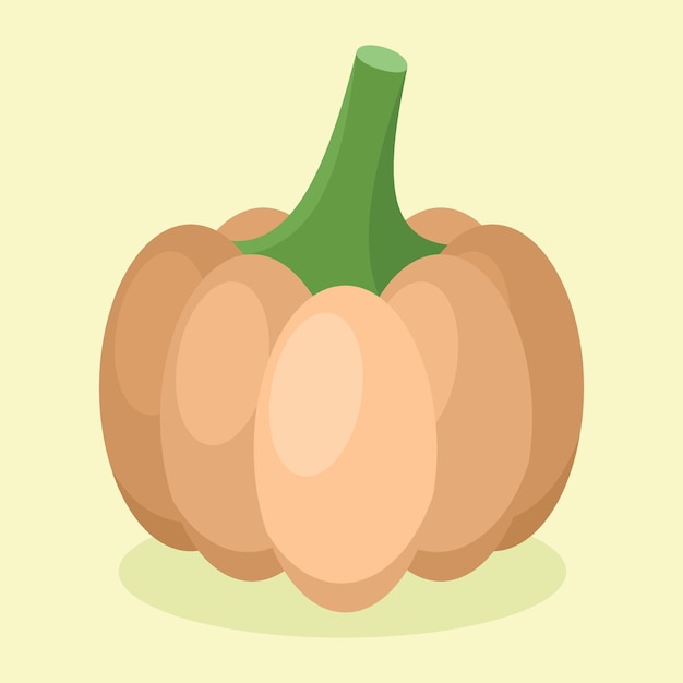 Vector Graphics Of A Pumpkin Food Illustration