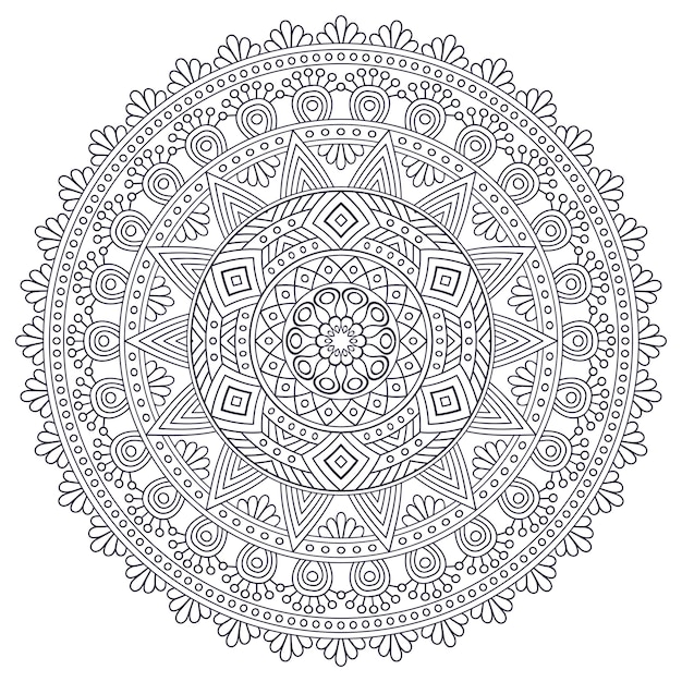 Vector indian Mandala