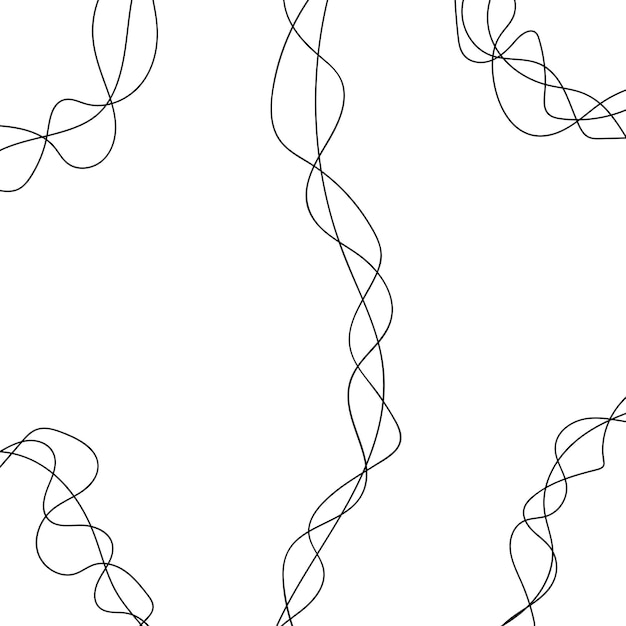 Vector Line Art Black Pack Design