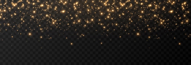 Vector magic glow. Sparkling light, sparkle dust png. Sparkling magical dust. Christmas light.