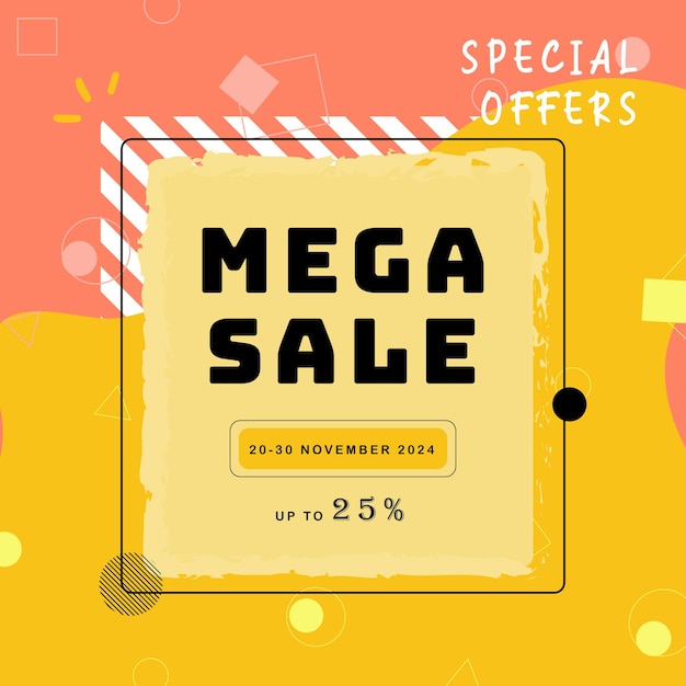 Vector vector super sale banner for motion promo social media posts