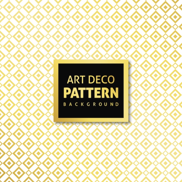 Vector vector white and golden art decor pattern 