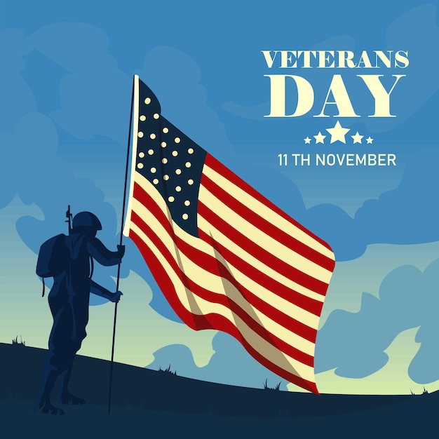 Veterans day poster