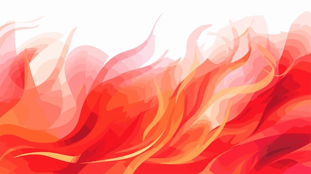 Vector vibrant red fire background illustration vector