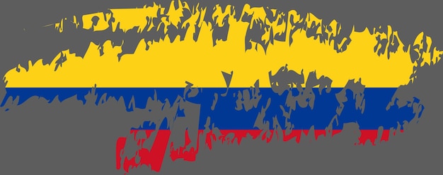 Vlag van Colombia vector 13