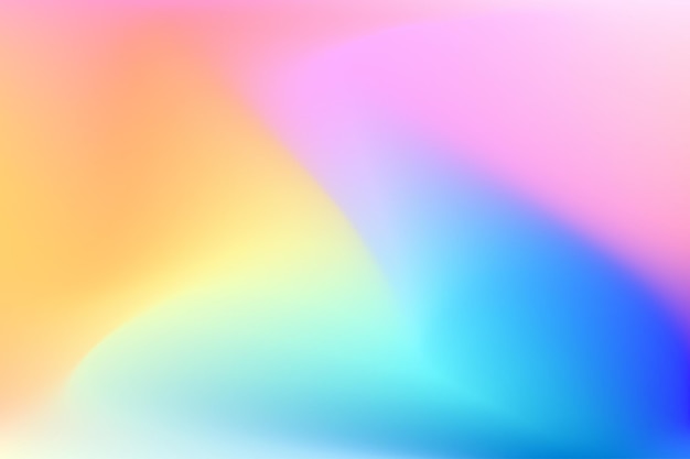 Vector volor wave prism vibrant background