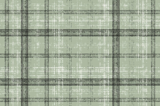 Watercolor sage green line plaid repeat seamless pattern background