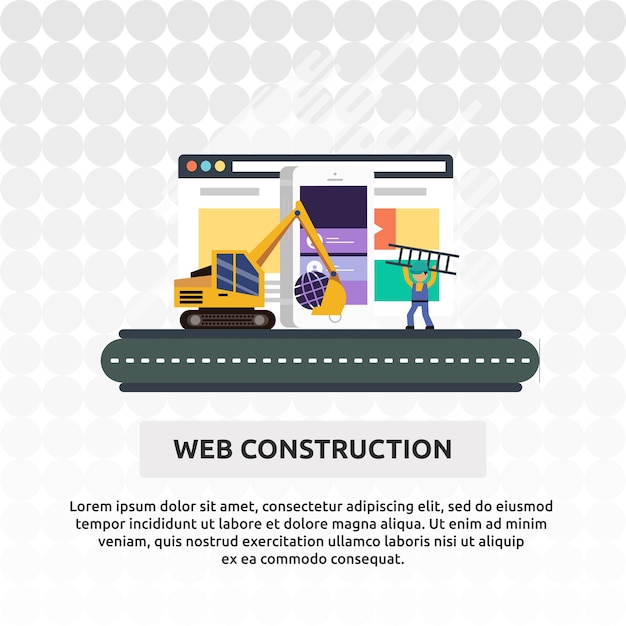 Vector web construction