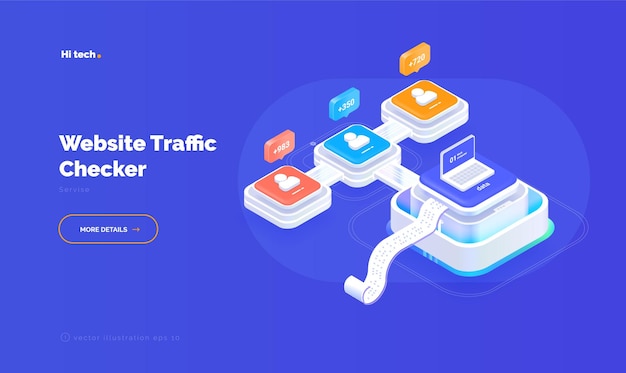 Website traffic statistics Traffic tracking system Attracting new users User Analytics