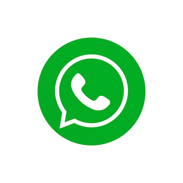 Whatsapp vector social media icon vector