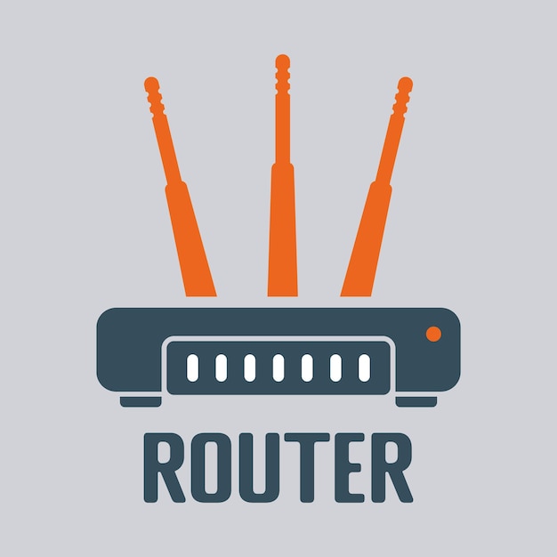 Vector wifi router icon1