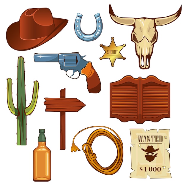 Wild west elements