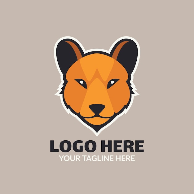 Wolf mascot logo vector Prefect for branding and identity