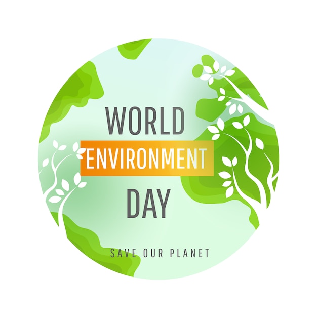 World Environment day concept.