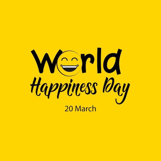 World Happiness Day Template