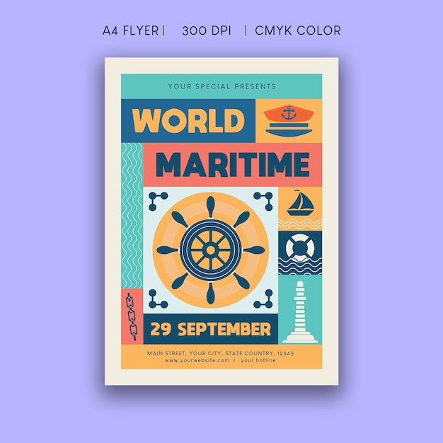 World Maritime Day Flyer