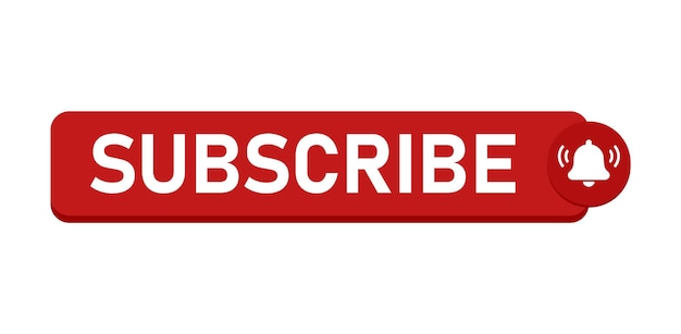 YouTube Channel Subscribe Button Template Design