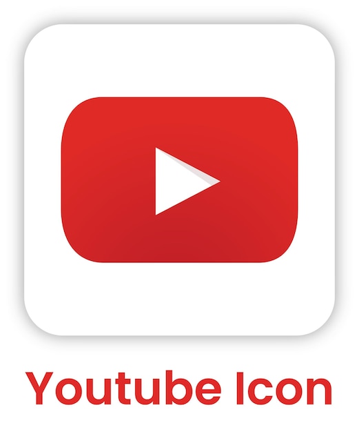 Vector youtube icon