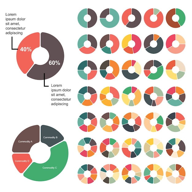 Vector zakelijke infographic