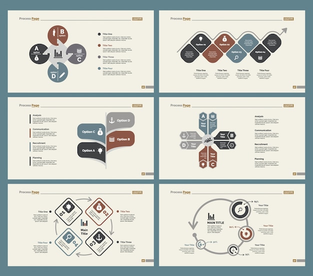 Zes Strategy Slide Templates Set