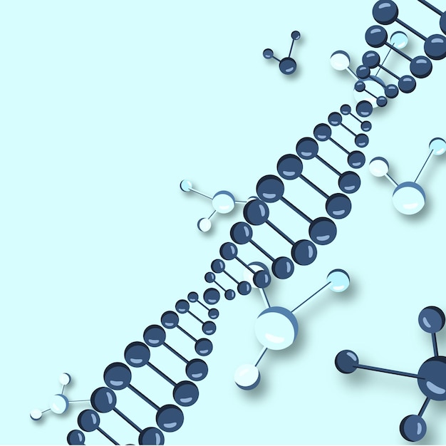 cząsteczka dna ludzki kod genetyczny tło dla tekstu