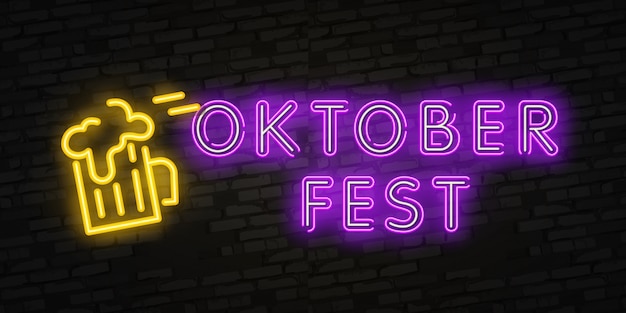 Efekt Oktoberfest Neon