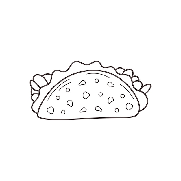 Element doodle taco