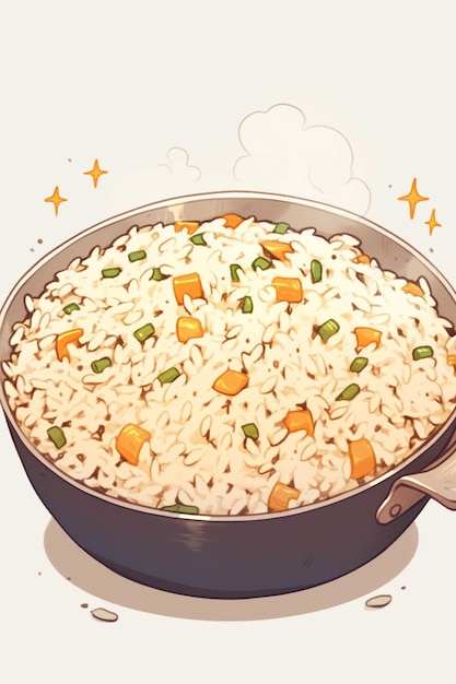 Uzbek Plov i ryż Pilaf