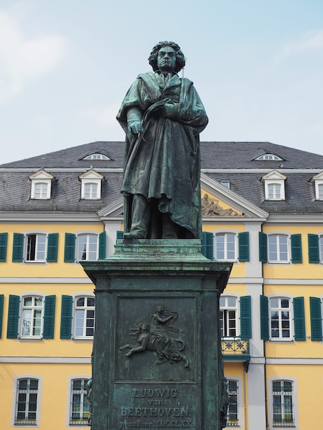 Zdjęcie beethoven denkmal (1845) w bonn