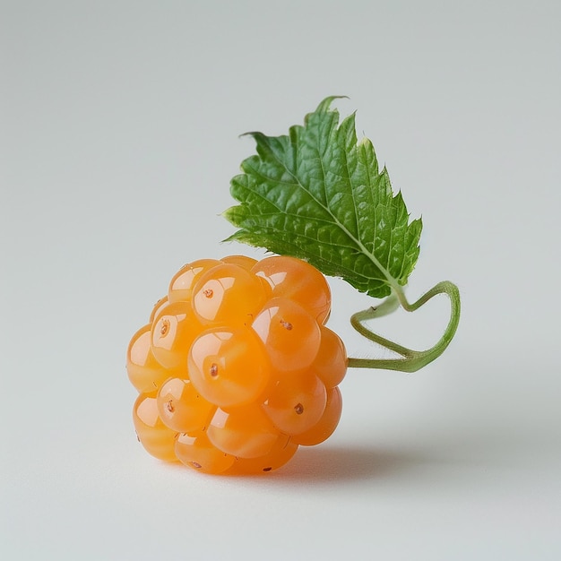 Cloudberry Fresh Close Up na białym tle