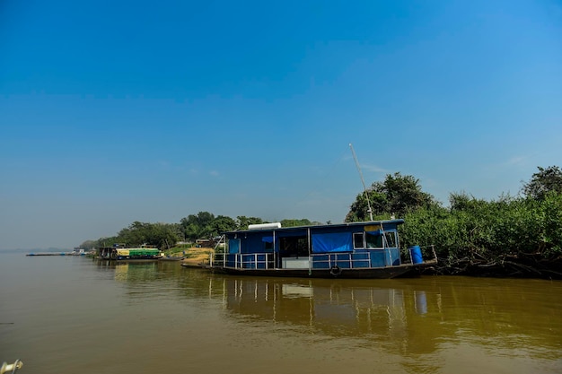 Domowa łódź krajobrazowa i dżungla Pantanal Brazylia