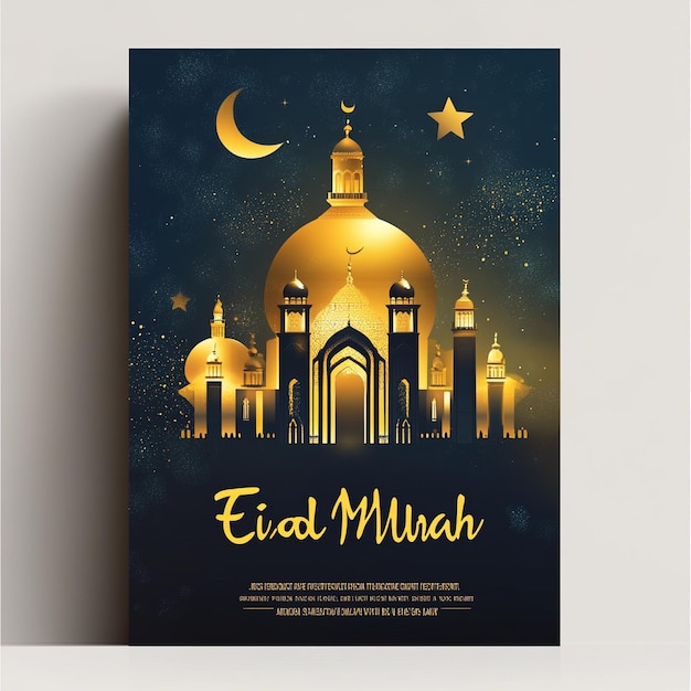 Zdjęcie eid mubarak flyer v 61 job id 548fe672c7f2448b90cbd2e81fad1401