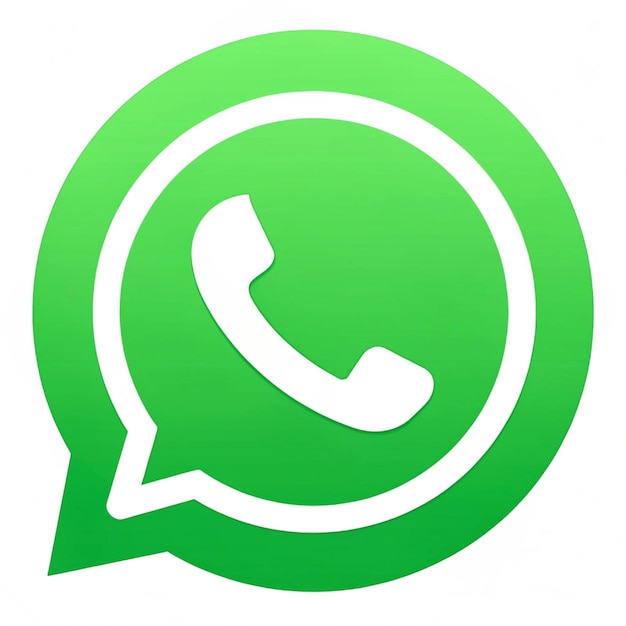 Zdjęcie ikonka whatsaap logo3d ikonka whatsapp