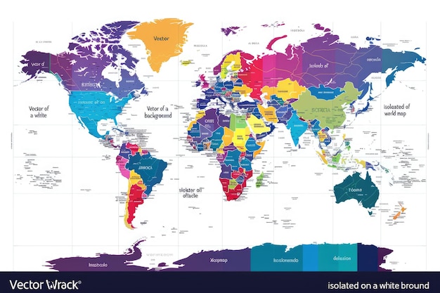 Zdjęcie model mapy geograficznej ziemi