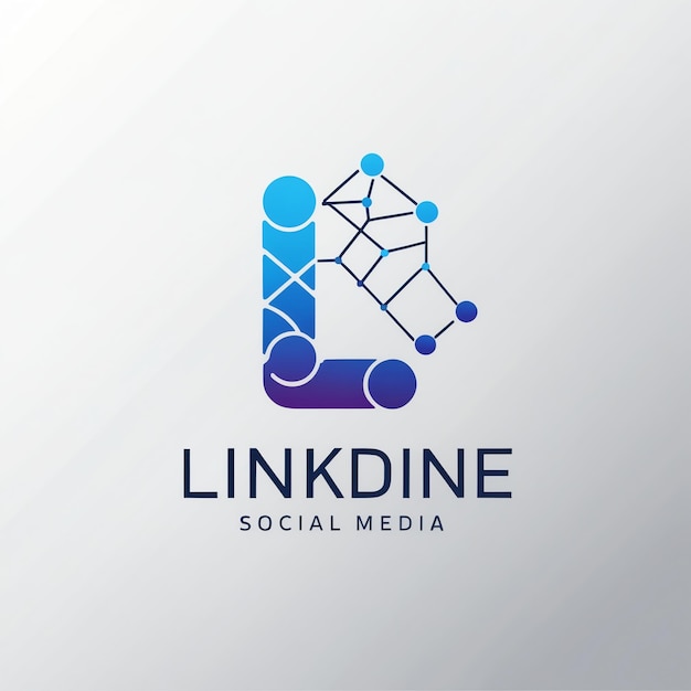 Zdjęcie profesjonalne logo linkedin dla marki w mediach społecznościowych