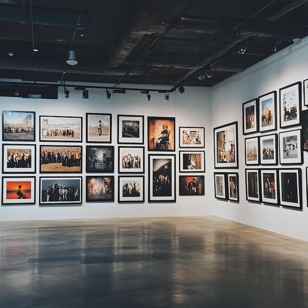 Zdjęcie the power of photography gallery ściana ludzkiego doświadczenia na światowy dzień fotografii