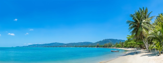 Tropikalna plaża na Samui