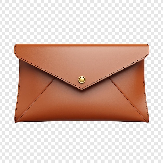 Gratis PSD envelop bag geïsoleerd op transparante achtergrond