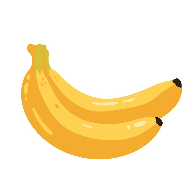 PSD gratuito illustrazione di banana isolata