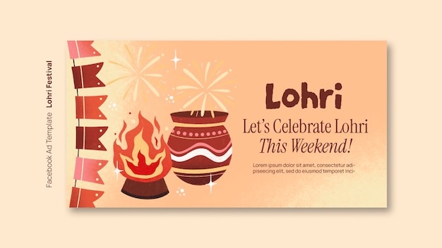 PSD gratuito progettazione del modello lohri