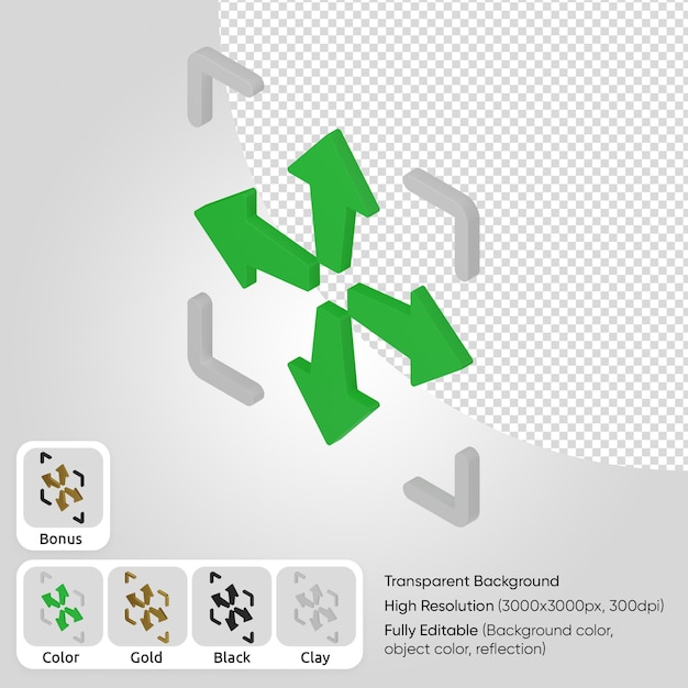 PSD gratuito strumento di spostamento 3d