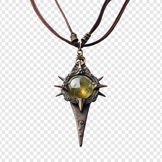 Gratis PSD talisman sieraden geïsoleerd op transparante achtergrond