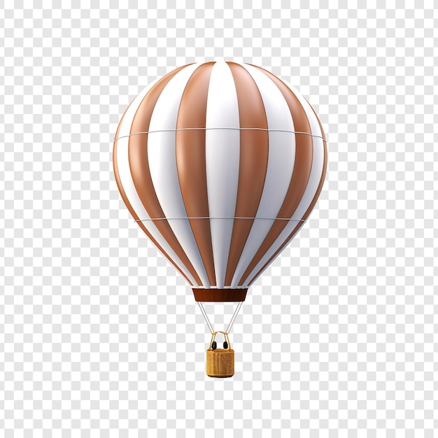 PSD gratuit 3d ballon d'air isolé sur fond transparent